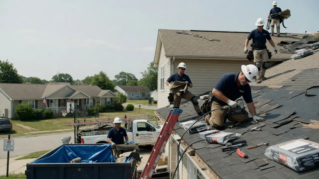 Roof Replacement in New Sharon, ME near me